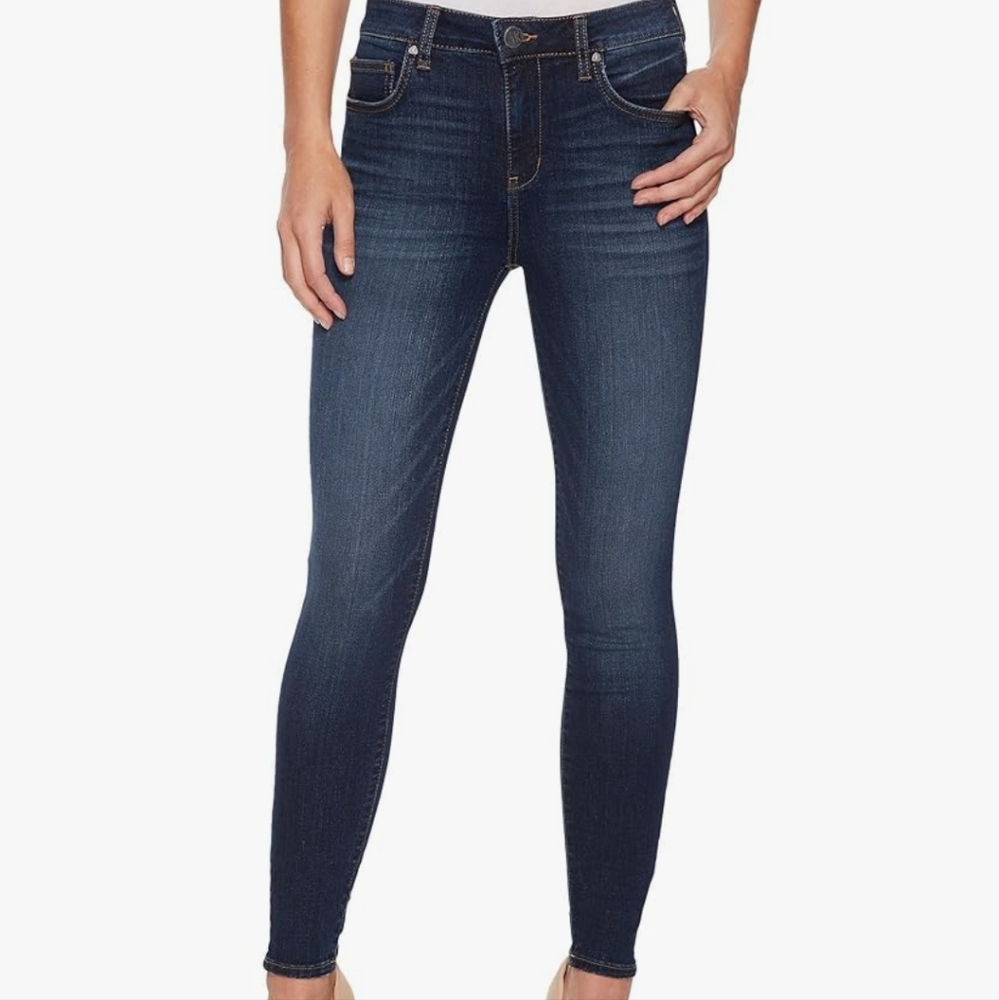 Kut From The Kloth Mia Toothpick Petite High Rise Jeans